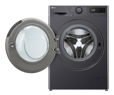 LG F4R5011TSMB Lavatrice 11kg AI DD, Classe A-10%, 1400 giri, TurboWash, Vapore
