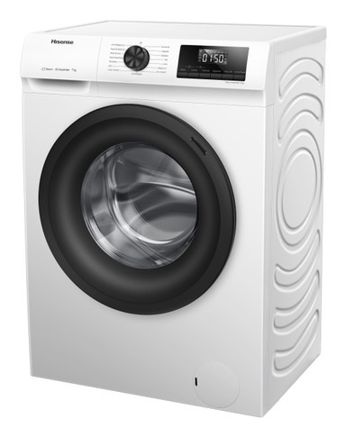 Hisense WFQP701219VM lavatrice Caricamento frontale 7 kg 1200 Giri/min Bianco