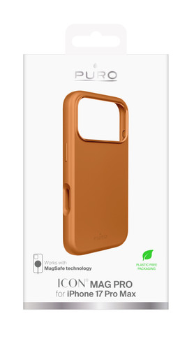 PURO ICON MAG PRO custodia per cellulare 17,5 cm (6.9") Cover Arancione