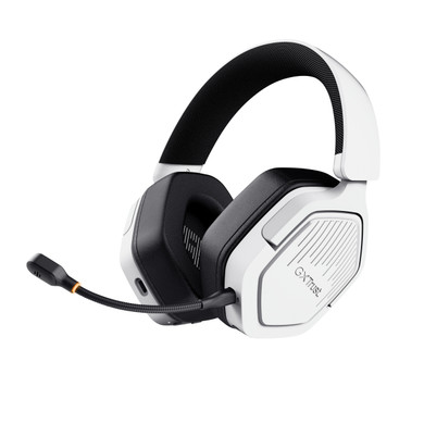Trust GXT 493W Carus Auricolare Con cavo e senza cavo A Padiglione, Casco Gaming USB Type-C / USB Type-A Bluetooth Bianco