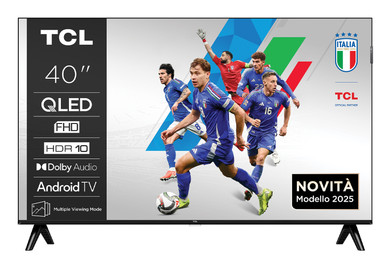 TCL S59K Serie Smart TV QLED FHD 40" 40S59K, Dolby Audio, HDR10, Android TV