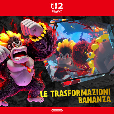 Nintendo Donkey Kong Bananza Standard Tedesca, DUT, Inglese, ESP, Francese, ITA, Giapponese, Coreano, Russo Nintendo Switch 2