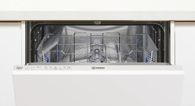 Indesit Lavastoviglie BI 60 cm, classe E, 14 coperti, Push&Go