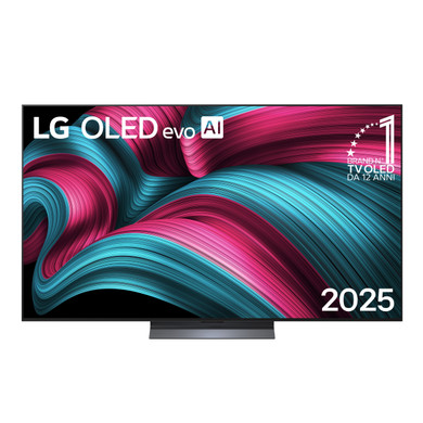 LG OLED evo AI OLED65C55LA TV Serie C5 65'' 4K, α9 Gen8, Brightness Booster, 40W, 4 HDMI, VRR 144Hz, Smart TV WebOS 25