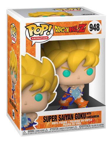 FUNKO POP! Super Saiyan Goku with Kamehameha