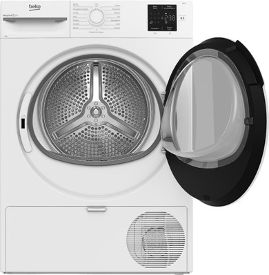 Beko BMTR38W 8kg, Classe D, Linea Estetica NX, motore asincrono, Display digitale, colore Bianco, oblò Bianco