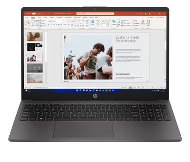 HP G10 AMD Ryzen™ 5 7520U Computer portatile 39,6 cm (15.6") Full HD 8 GB DDR4-SDRAM 512 GB SSD Wi-Fi 6 (802.11ax) Windows 11 Home Argento