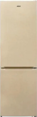 Frigorifero Combinato Akai AKFR380 295 Litri No Frost, Classe E, Colore Sabbia, Doppia Porta, Congelatore Inferiore