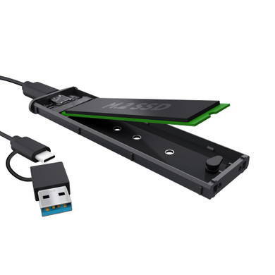 Trust 25806 contenitore di unità di archiviazione Box esterno SSD Nero