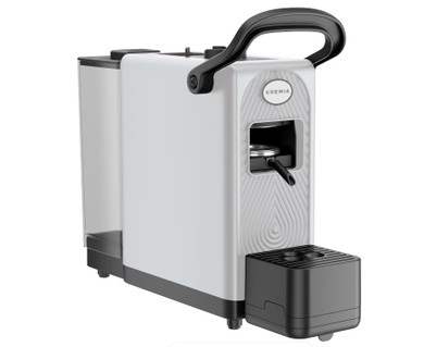 Macchina da Caffè a Cialde Kremia Lollo Caffè E.S.E. 44mm 15 Bar Compatta Decalcificante in Omaggio Bianca