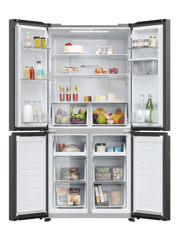 Haier Cube 83 Serie 3 HCR3818EWPT frigorifero side-by-side Libera installazione 463 L E Antracite