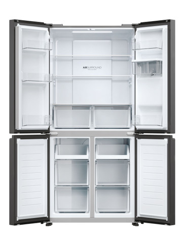 Haier Cube 83 Serie 3 HCR3818EWPT frigorifero side-by-side Libera installazione 463 L E Antracite