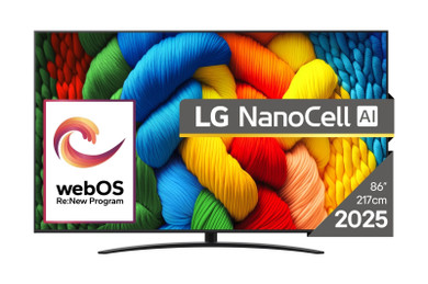 LG NanoCell AI 86NANO81A TV 2,18 m (86") 4K Ultra HD Smart TV Wi-Fi Nero