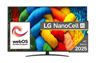 LG NanoCell AI 65NANO81A TV 165,1 cm (65") 4K Ultra HD Smart TV Wi-Fi Nero