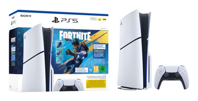 Sony PlayStation 5 - Fortnite Flowering Chaos Bundle 1,02 TB Wi-Fi Nero, Bianco