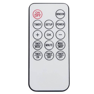 Termoventilatore Ceramico 2000W 3 Livelli Potenza, Termostato, Timer Telecomando, Oscillazione