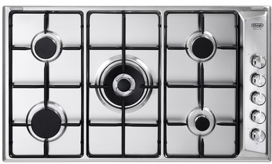 De’Longhi DLI 59 DD piano cottura Acciaio inox Da incasso 90 cm Gas 5 Fornello(i)