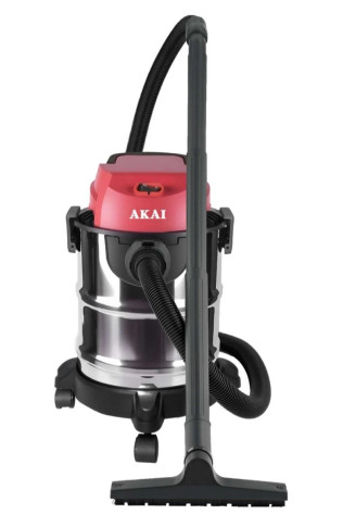 AKAI Bidone Aspiratutto 20L 1000W 3in1 Solidi/Liquidi