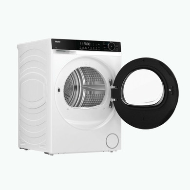 Haier X Series 5, Asciugatrice 8 KG, Classe D, Bianco, I-Refresh, Wi-Fi, Smart AI, HD80-D357U1-IT