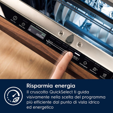 Electrolux EEA28400L Lavastoviglie Integrata totale Serie 300 AirDry 60 cm