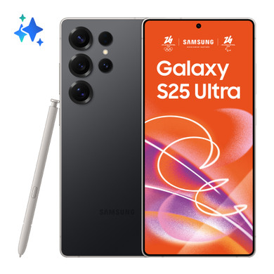 Samsung Galaxy S25 Ultra Smartphone AI, Display 6.9'' QHD+ Dynamic AMOLED 2X, Fotocamera 200MP, RAM 12GB, 512GB, 5.000 mAh - Titanium Black