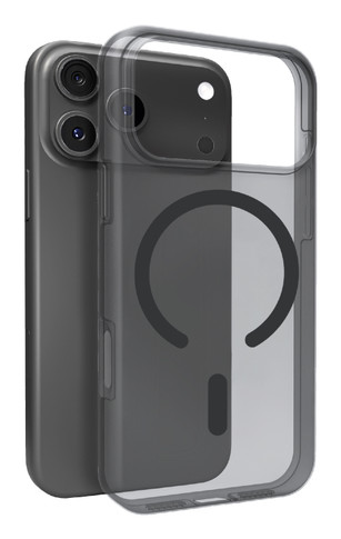 PURO Daylight custodia per cellulare 17,5 cm (6.9") Cover Nero, Translucent