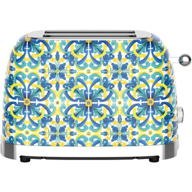 DCG Tostapane FL1555 Retro 2 Fessure 38mm 6 Livelli Scongela/Reheat