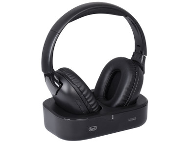 Trevi Cuffia TV Ricaricabile Wireless a Radiofrequenza FRS 1490 RW