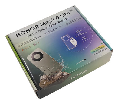 Honor Magic8 Lite 5G 17,2 cm (6.79") MagicOS 9.0 USB tipo-C 8 GB 512 GB 7500 mAh Nero