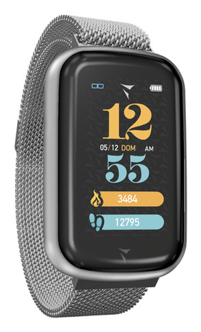 Techmade Steps 3,68 cm (1.45") 44 mm Digitale Touch screen Grigio