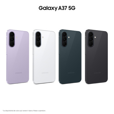 Samsung Galaxy A37 5G 17 cm (6.7") Doppia SIM Android 16.0 USB tipo-C 8 GB 256 GB 5000 mAh Antracite