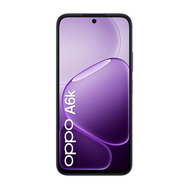 OPPO A6k AI Smartphone, doppia fotocamera 13MP+QVGA, Selfie 5MP, Display 6.75” 120HZ IPS HD+, 6100mAh, RAM 4GB(Esp1GB/2GB/4GB)+ROM 256GB [Versione Italia], Crystal Black