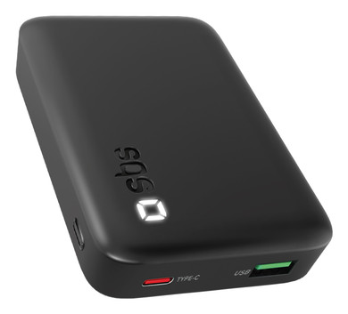 SBS TEBBCT10000PDLDK batteria portatile Polimeri di litio (LiPo) 10000 mAh Nero