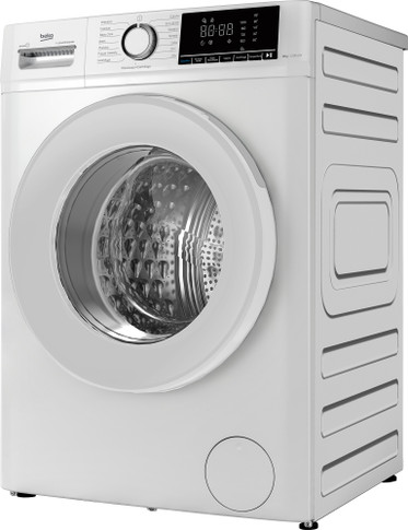 Beko b100 BMX8126DW 8kg classe A bianco, inverter 1200 giri, display XL, oblò bianco, vapore