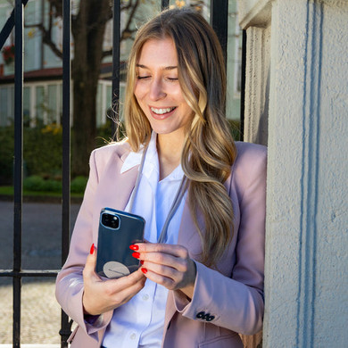 SBS Simply Lace - Laccio universale per smartphone con placchetta