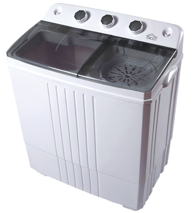DCG ML5970 Lavatrice Semiautomatica Portatile con Centrifuga e Doppio Cestello Separato – Capacità 5.5 Kg Lavaggio / 4 Kg Centrifuga