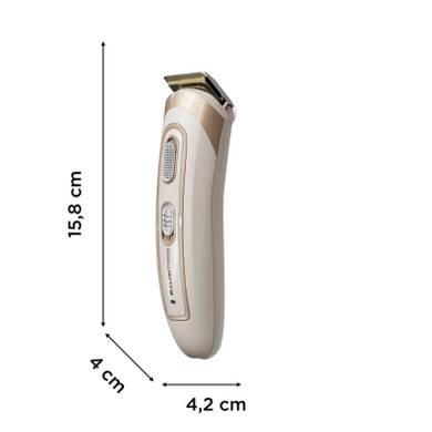 Rowenta Tagliacapelli Beige, Bianco 6 Nichel-Meta TN9154F0