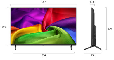 LG 43NU800B3LC TV 109,2 cm (43") 4K Ultra HD Smart TV Wi-Fi Nero