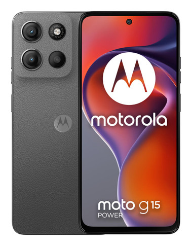 Motorola moto g15 power 17,1 cm (6.72") Doppia SIM Android 15 4G USB tipo-C 8 GB 256 GB 6000 mAh Grigio
