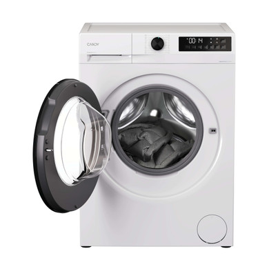 Candy ProWash 300, Lavatrice Carica Frontale 10 KG, 20% più efficente della classe A, 1400 giri, Bianco, Inverter, Fresh Vapor, 8 Cicli Rapidi, GD 410G8-S