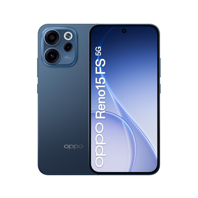 OPPO Reno15 FS 5G AI Smartphone, Tripla fotocamera 50+8+2MP, Selfie 50MP, Display 6.57” 120HZ AMOLED FHD+, 6500mAh, RAM 8GB(Esp2GB/4GB/8GB)+ROM 512GB [Versione Italia], Twilight Black
