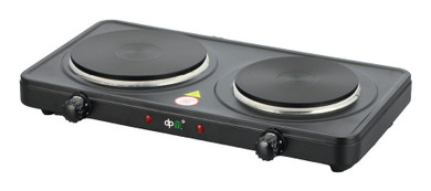 DPM SLABB 2500 Nero Superficie piana Piastra sigillata 2 Fornello(i)