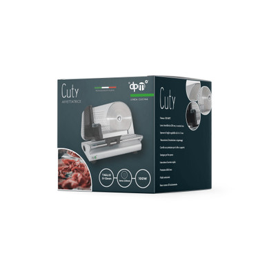 DPM DPMSL8809 Affettatrice Elettrica 100 W Lama Inox 22 cm