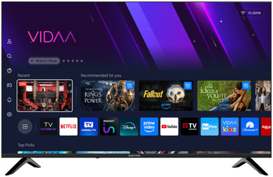 United UNLED55KM10VDA SMART TV 55" ULTRA HD 4K, Sistema operativo VIDAA, Triplo tuner DVBT2/C/S2 HEVC MAIN10, Dolby Audio, Parental Control