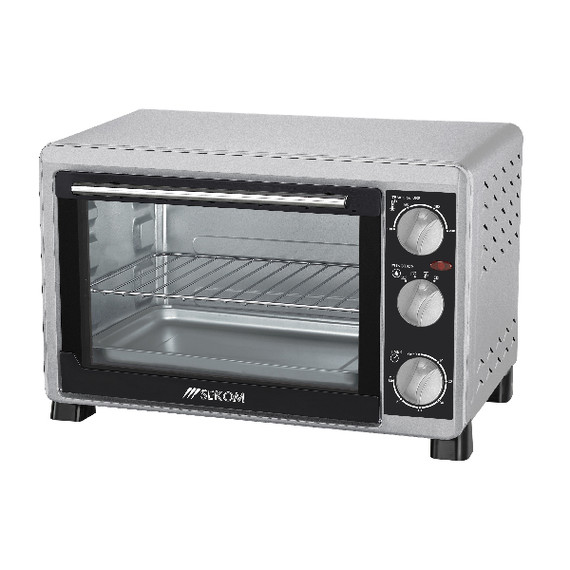 Sekom SGFR-19VS fornetto con tostapane 19 L 1200 W Nero, Argento