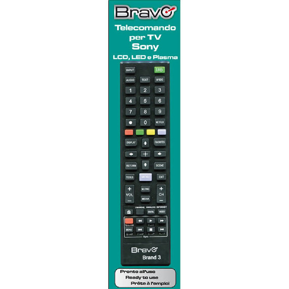 TELECOMANDO RICAMBIO X SONY BRAND3