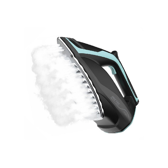 Imetec Onda P1 Ferro da Stiro Generatore di Vapore, Piastra a Onde Scorrevole Brevettata, 2400W, Colpo Vapore 300 g, Serbatoio 2,5L, 3 Filtri con Ioni di Argento, Tecnologia No Stop Vapor