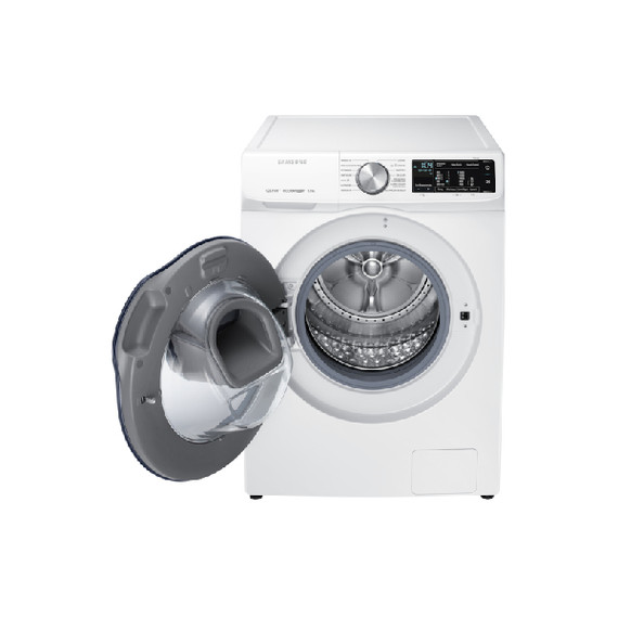 Samsung WW80M642OPW lavatrice Caricamento frontale 8 kg 1400 Giri/min Nero, Bianco