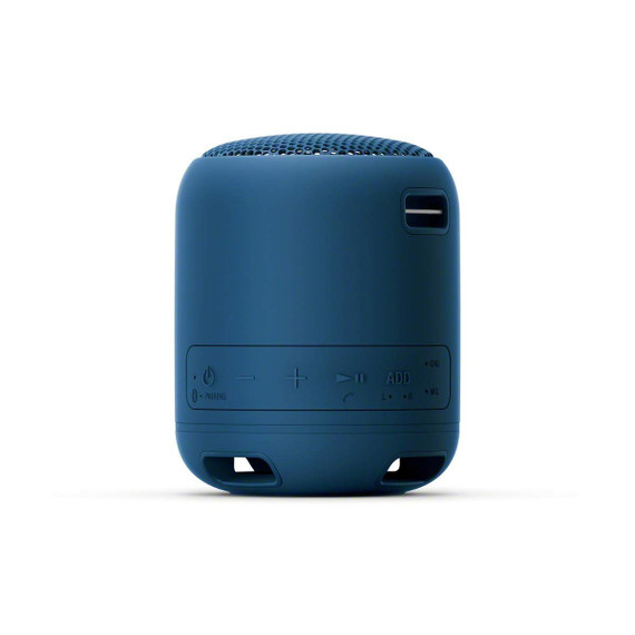 Sony SRS-XB12, speaker compatto, portatile, resistente all'acqua con EXTRA BASS, blu