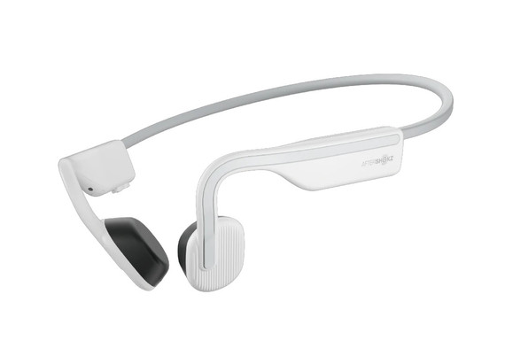 SHOKZ OpenMove Auricolare Wireless A clip, Passanuca Musica e Chiamate USB tipo-C Bluetooth Bianco